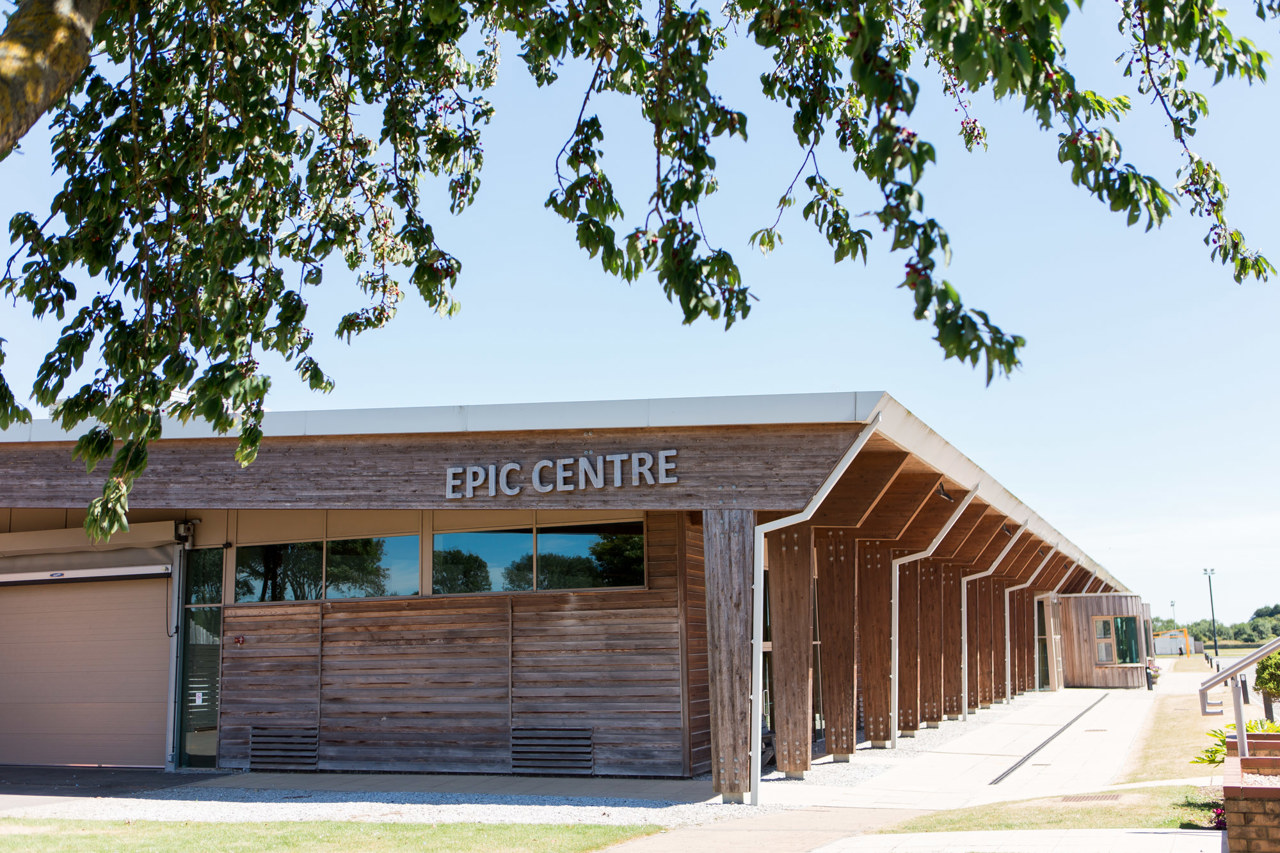 People entering the Lincolnshire Showground